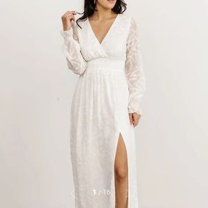 NWT Baltic Born Bridget Textured Maxi Dress S